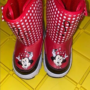 Disney Minnie Mouse boots